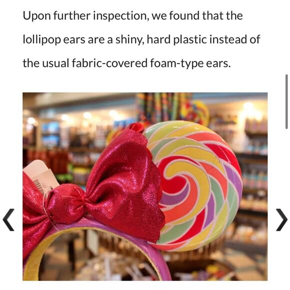 Disney parks Minnie ears…set or separates - Picture 4 of 14